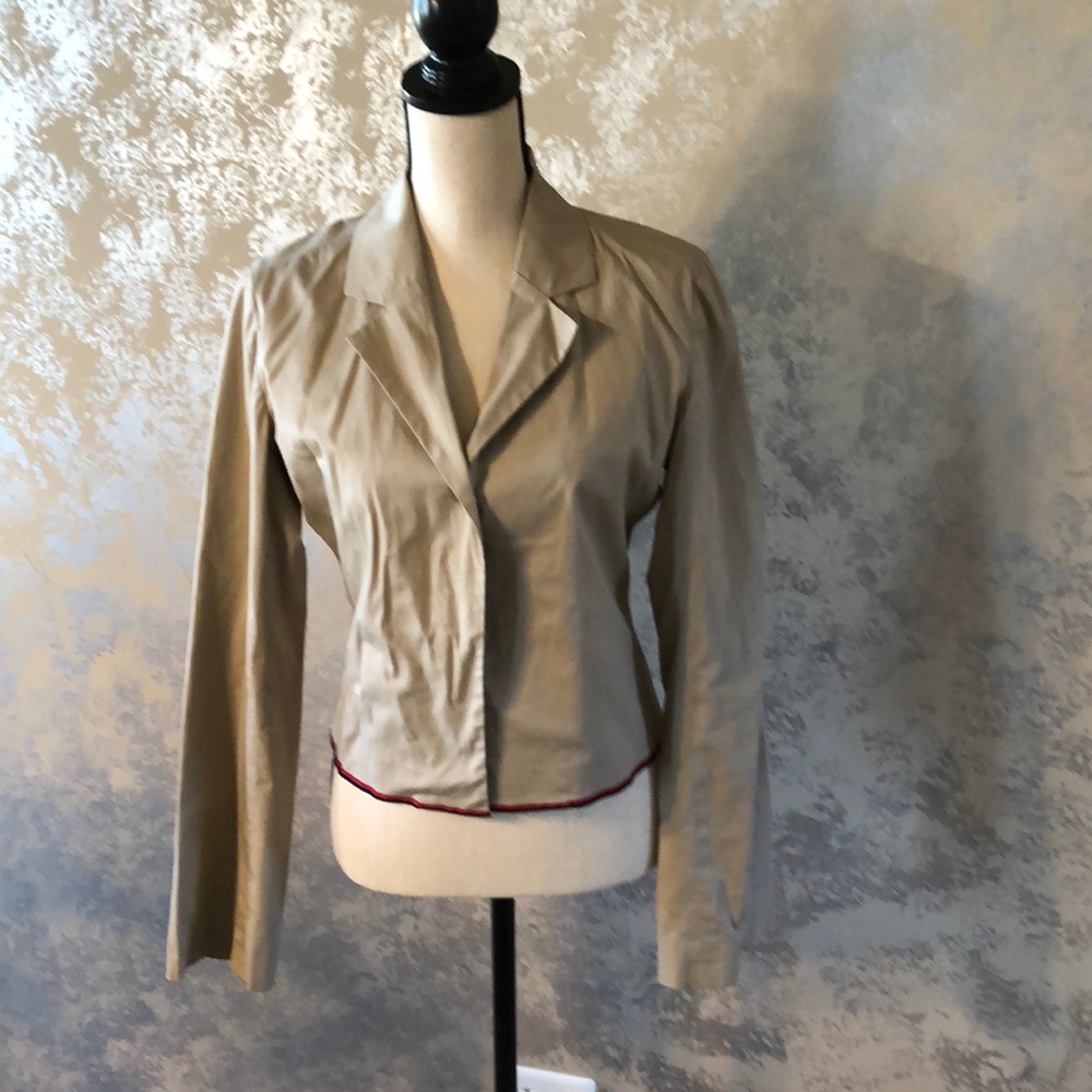 Khaki Tommy Hilfiger blazer